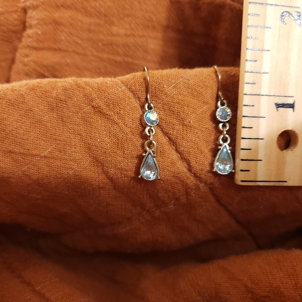 Swarovski Crystal Drop Earrings - Picture 6 of 9